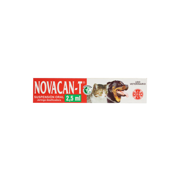 Antiparasitario Perros y Gatos Novacan T   2.5 Ml