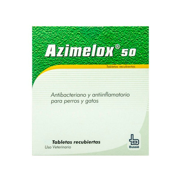 Azimelox 50 mg blister x 6 tab|Medicamentos perros y gatos|Anipet Colombia