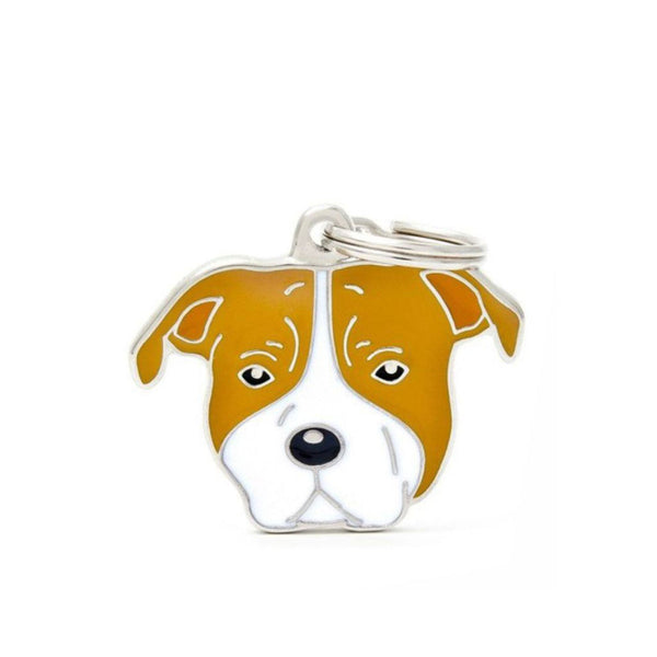 Placa ID My Family American Staffordshire Terrier | Accesorios Perros | Anipet Colombia