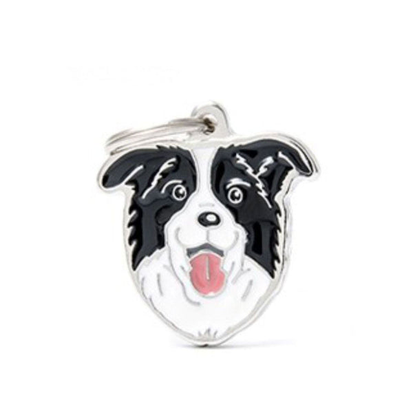 Placa ID My Family Border Collie | Accesorios Perros | Anipet Colombia