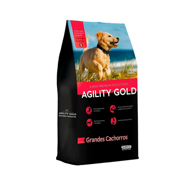 Alimento Para Perro Agility Gold Grandes Cachorros  |Anipet Colombia