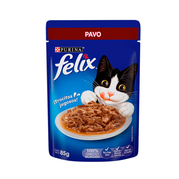 Alimento Húmedo Para Gato Felix Classic Pavo  |Anipet Colombia