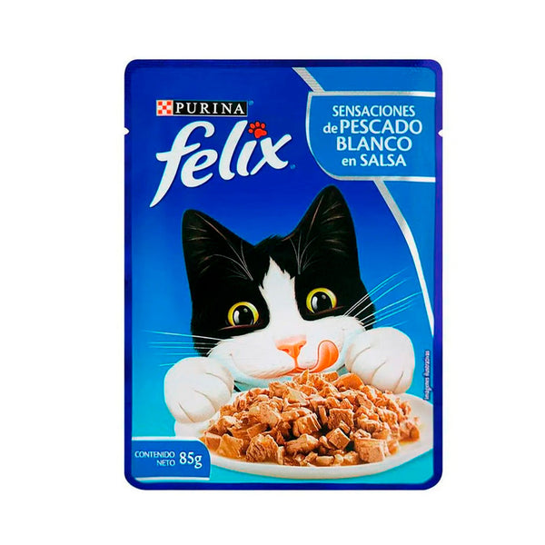 Alimento Húmedo Para Gato  Felix Sensacion Pescado Blanco |Anipet Colombia