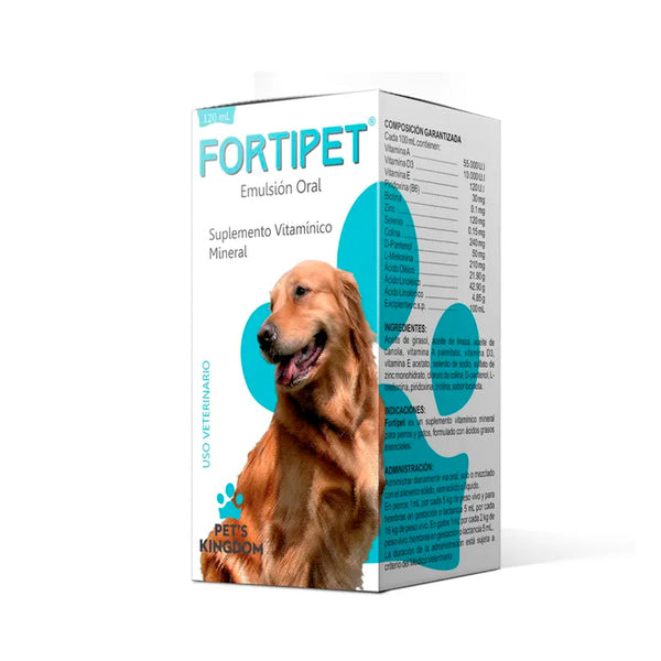 Suplemento Mixto Fortipet Fco 120 Ml|Medicamentos perros y gatos|Anipet Colombia