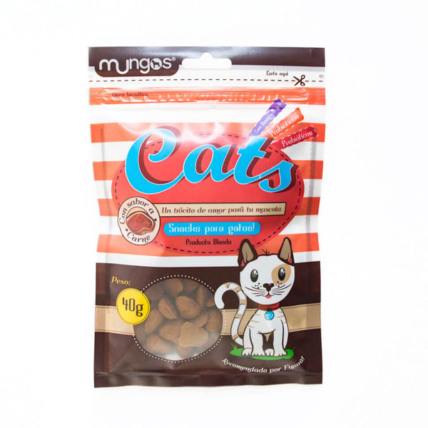 Cats carne mungos 40gr | Snacks | Anipet Colombia
