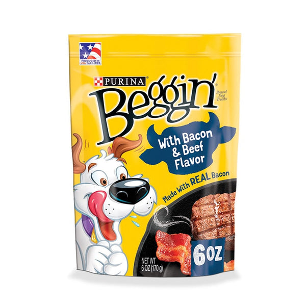 Snack Beggin Bacon 170gr | Snacks | Anipet Colombia